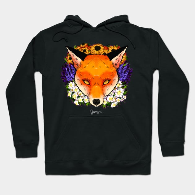 RED FOX ~ CARNiVORE Hoodie by FuchsiaBeach